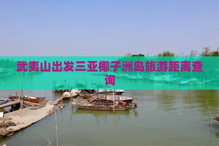 武夷山出发三亚椰子洲岛旅游距离查询