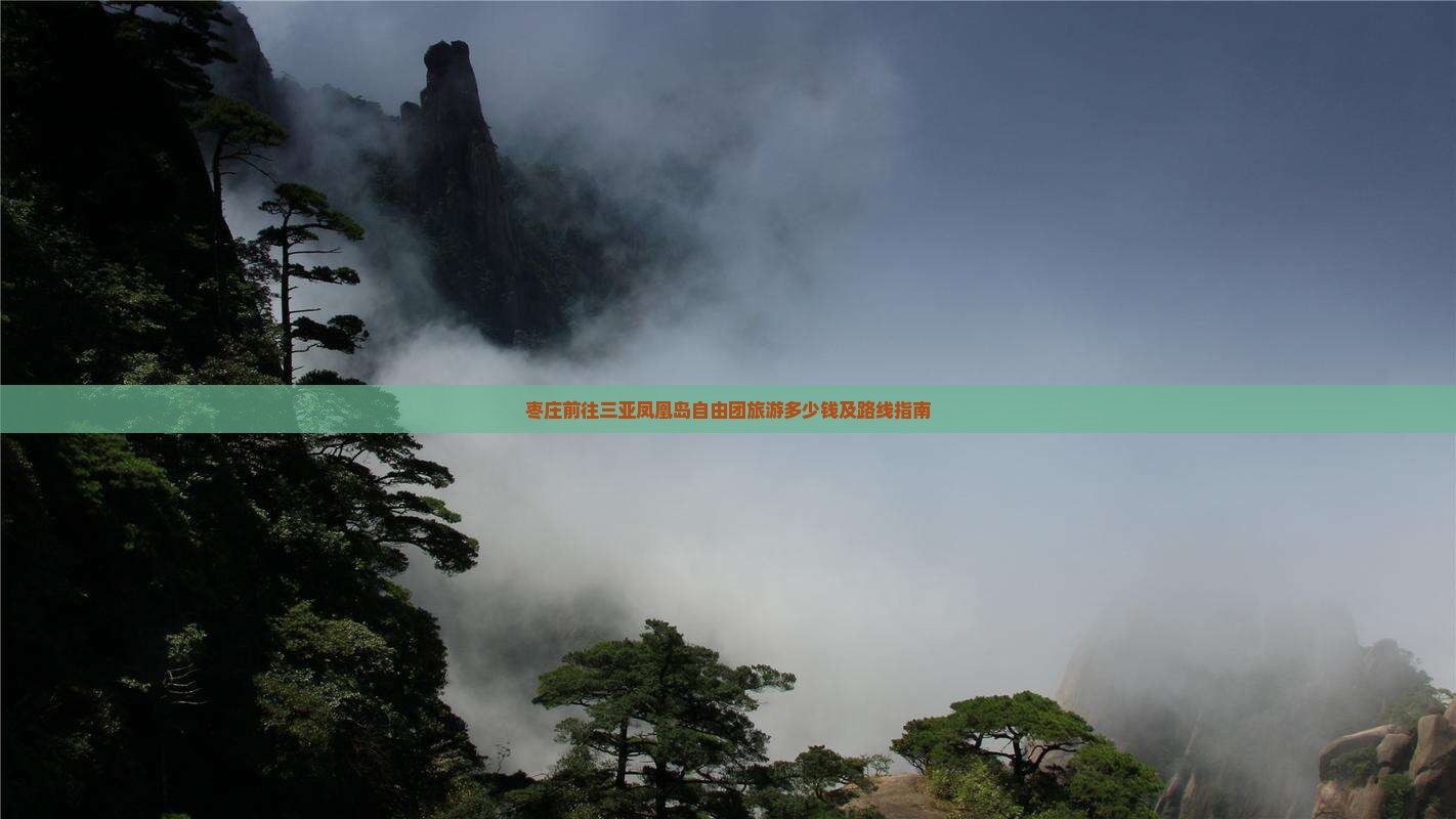 枣庄前往三亚凤凰岛自由团旅游多少钱及路线指南