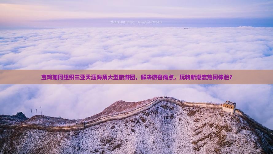 宝鸡如何组织三亚天涯海角大型旅游团，解决游客痛点，玩转新潮流热词体验？