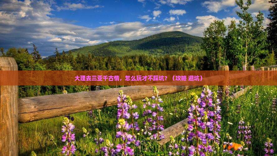 大理去三亚千古情哪里玩