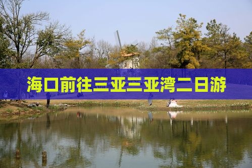 海口前往三亚三亚湾二日游