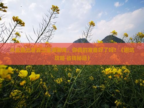 宜昌出发三亚海棠湾团体旅游