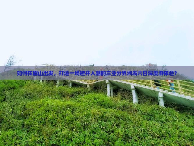 如何在眉山出发，打造一场避开人潮的三亚分界洲岛六日深度游体验？
