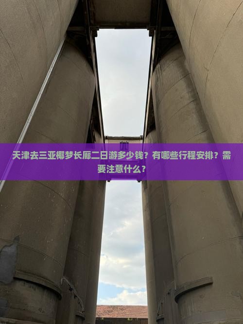 天津去三亚椰梦长廊二日游多少钱？有哪些行程安排？需要注意什么？