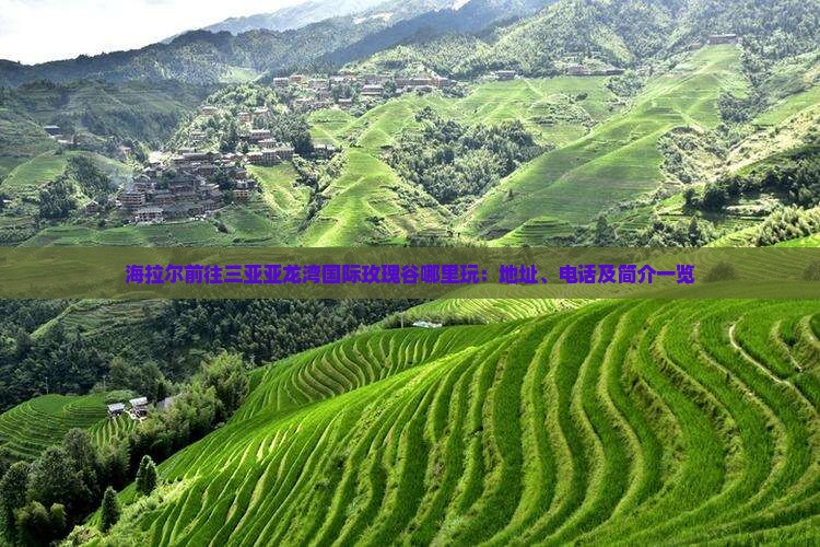 海拉尔前往三亚亚龙湾国际玫瑰谷哪里玩：地址、电话及简介一览