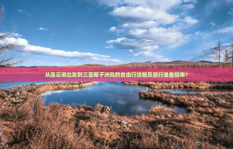 从连云港出发到三亚椰子洲岛的自由行攻略及旅行准备指南？