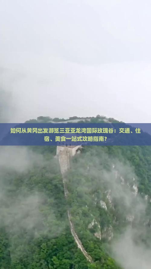 如何从黄冈出发游览三亚亚龙湾国际玫瑰谷：交通、住宿、美食一站式攻略指南？