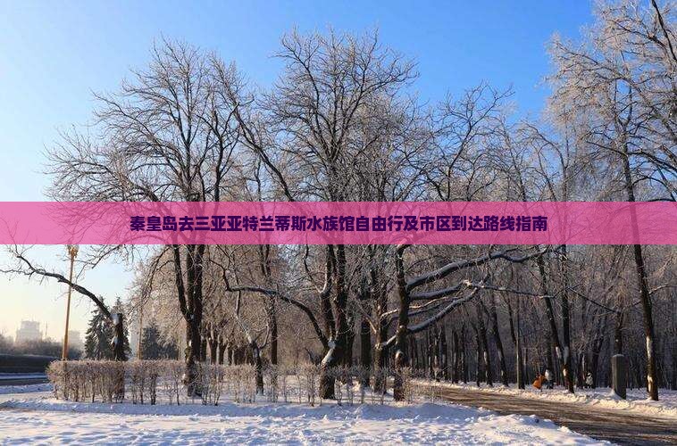 秦皇岛去三亚亚特兰蒂斯水族馆自由行及市区到达路线指南