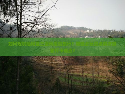 如何规划汕尾至三亚凤凰岛旅行？哪些必玩景点解决游客打卡痛点？