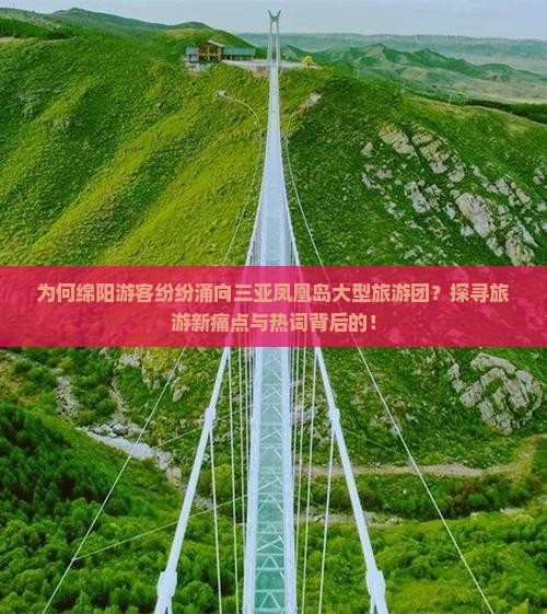 为何绵阳游客纷纷涌向三亚凤凰岛大型旅游团？探寻旅游新痛点与热词背后的！