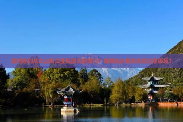 如何规划从文山到三亚凤凰岛的旅行？有哪些必看景点和注意事项？