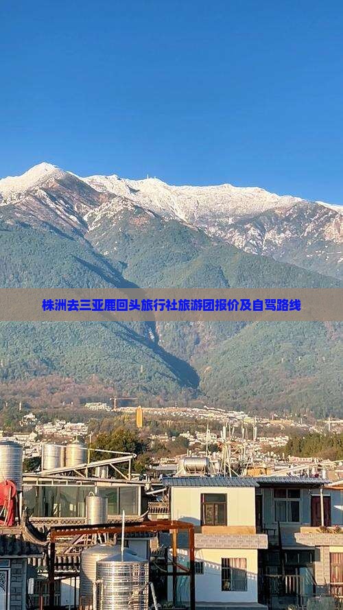 株洲去三亚鹿回头旅行社旅游团报价及自驾路线