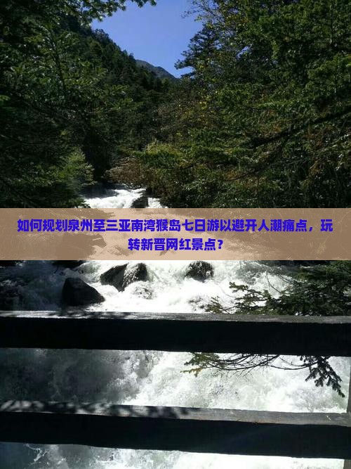 如何规划泉州至三亚南湾猴岛七日游以避开人潮痛点，玩转新晋网红景点？