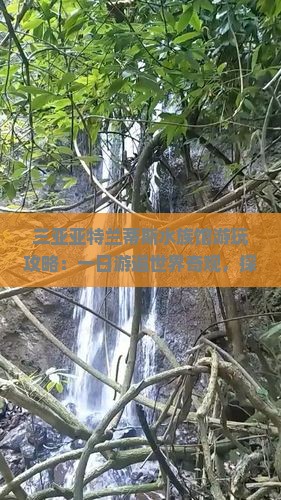 三亚亚特兰蒂斯水族馆游玩攻略：一日游遍世界奇观，探秘亚特海洋奥秘