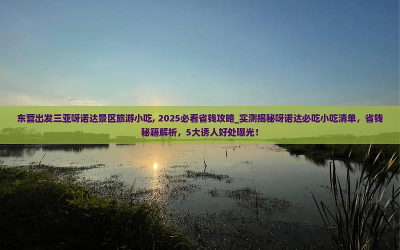 东营出发三亚呀诺达景区旅游小吃