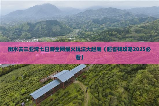 衡水去三亚三亚湾七日游