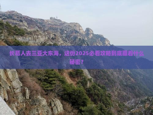 长葛前往三亚大东海旅行社