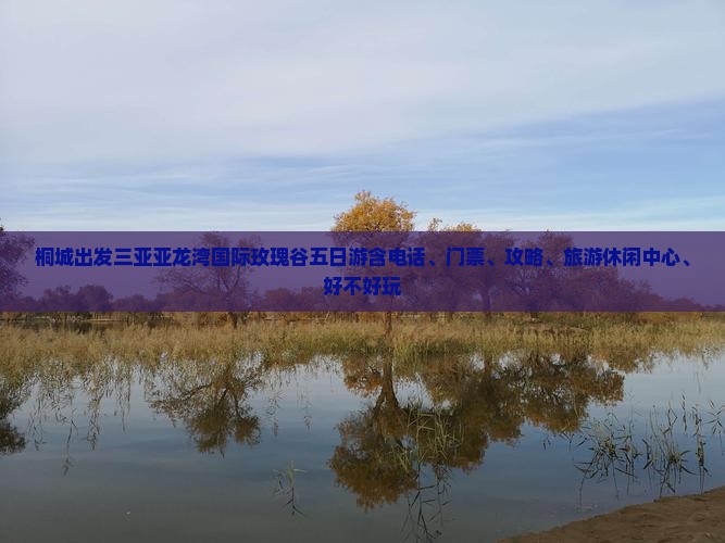桐城出发三亚亚龙湾国际玫瑰谷五日游含电话、门票、攻略、旅游休闲中心、好不好玩