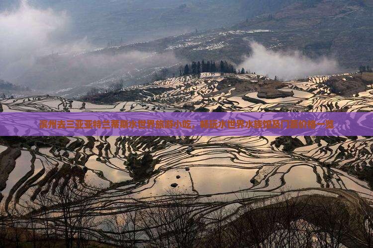 滨州去三亚亚特兰蒂斯水世界旅游小吃，畅玩水世界水族馆及门票价格一览