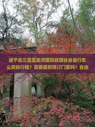 遂宁去三亚亚龙湾国际玫瑰谷自由行怎么安排行程？需要提前预订门票吗？自由行有哪些注意事项？