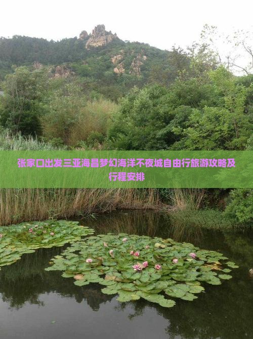 张家口出发三亚海昌梦幻海洋不夜城自由行旅游攻略及行程安排
