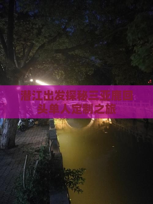 潜江出发探秘三亚鹿回头单人定制之旅