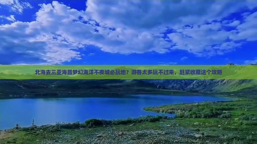 北海去三亚海昌梦幻海洋不夜城必玩地？游客太多玩不过来，赶紧收藏这个攻略