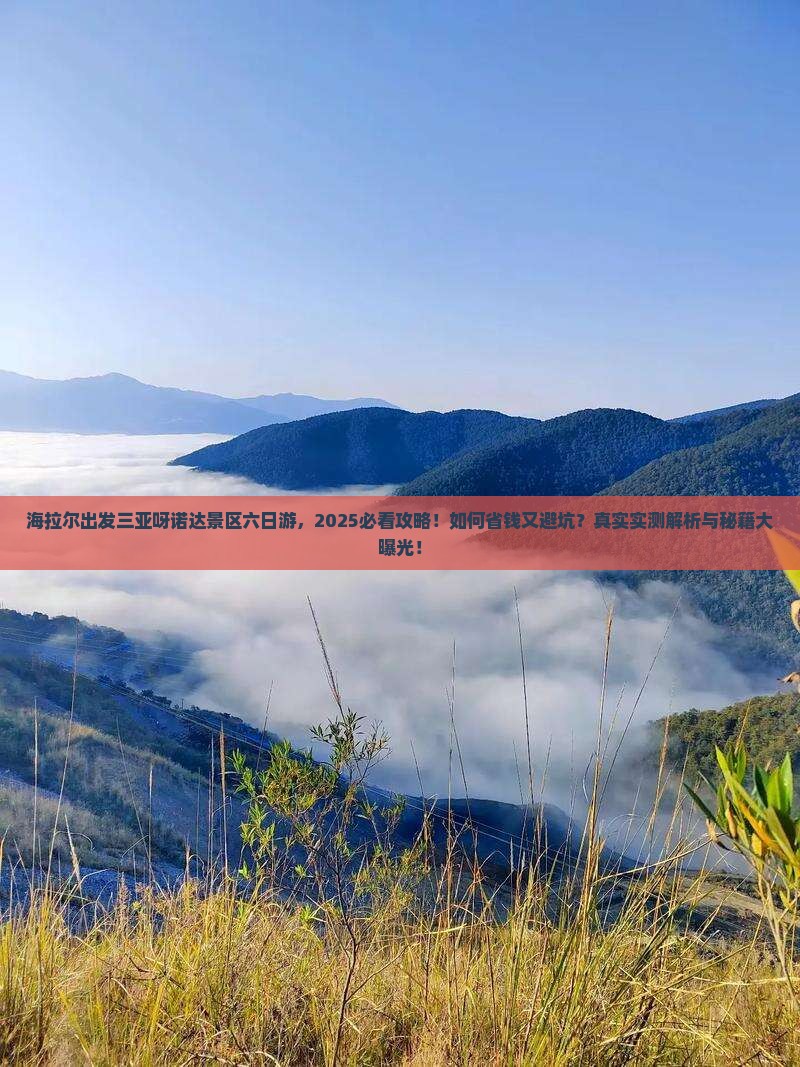 海拉尔出发三亚呀诺达景区六日游