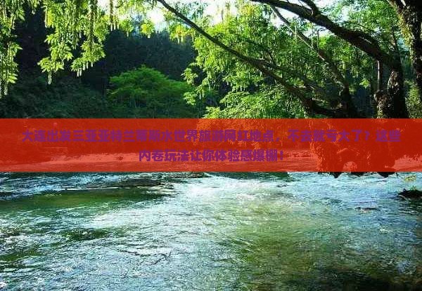 大连出发三亚亚特兰蒂斯水世界旅游网红地点