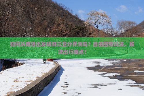 如何从商洛出发畅游三亚分界洲岛？自由团新玩法，解决出行痛点！