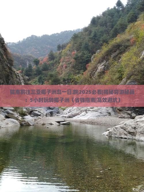 陇南前往三亚椰子洲岛一日游