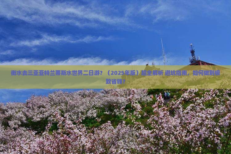 衡水去三亚亚特兰蒂斯水世界二日游