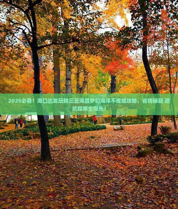 海口前往三亚海昌梦幻海洋不夜城门票