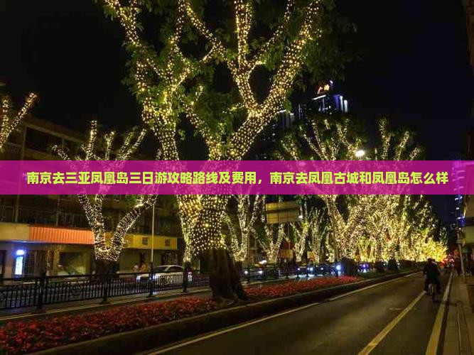 南京去三亚凤凰岛三日游