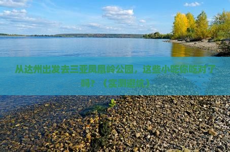 达州出发三亚凤凰岭公园旅游小吃