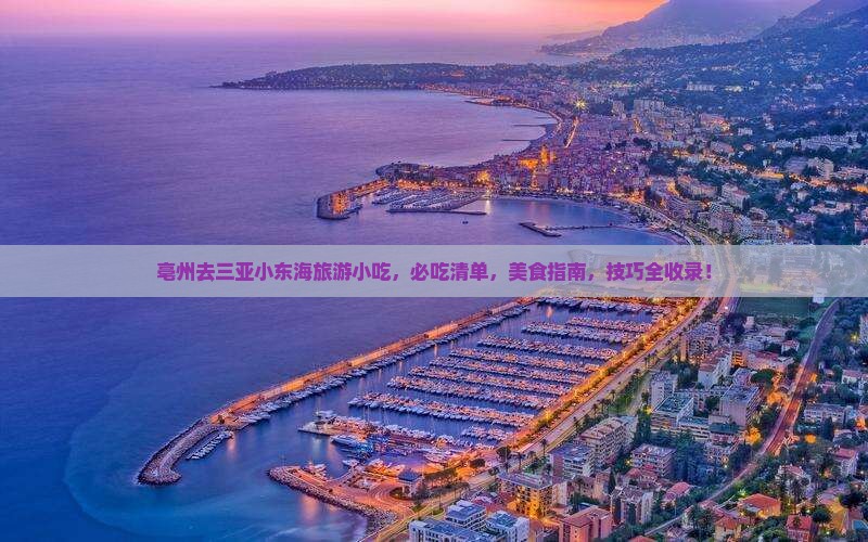 亳州去三亚小东海旅游小吃