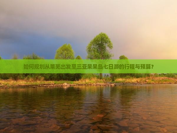 如何规划从莱芜出发至三亚呆呆岛七日游的行程与预算？