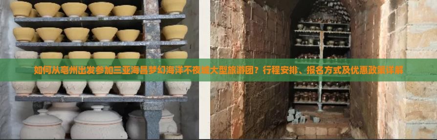 如何从亳州出发参加三亚海昌梦幻海洋不夜城大型旅游团？行程安排、报名方式及优惠政策详解
