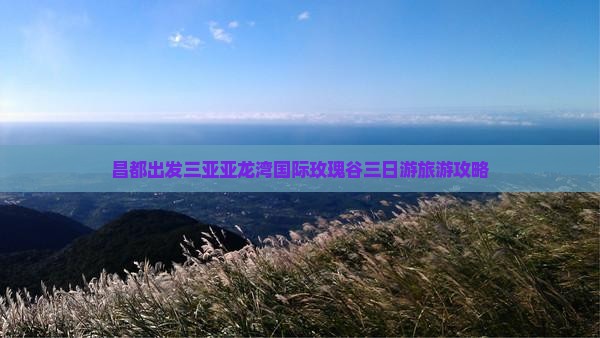 昌都出发三亚亚龙湾国际玫瑰谷三日游旅游攻略