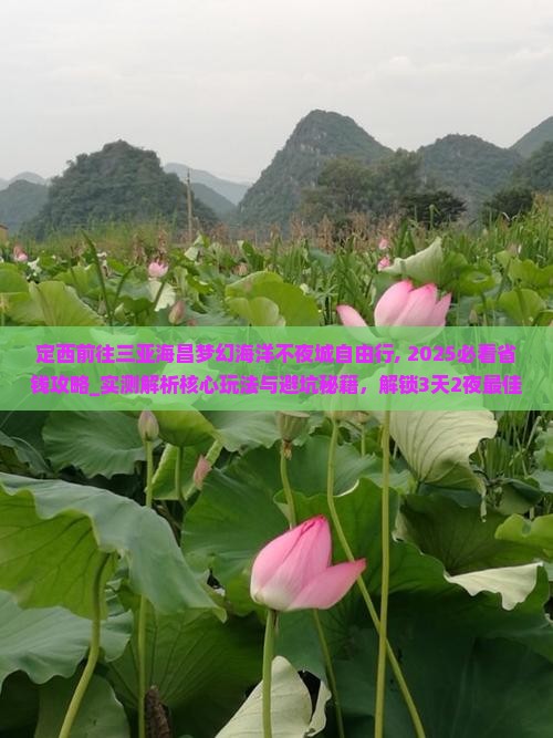 定西前往三亚海昌梦幻海洋不夜城自由行