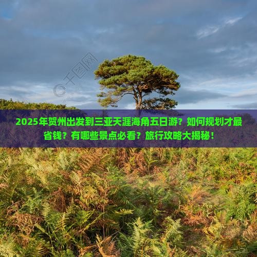 贺州出发三亚天涯海角五日游