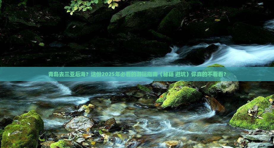 青岛去三亚后海哪里玩
