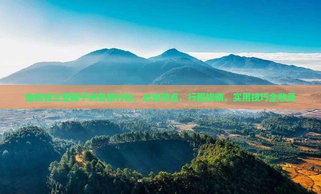 仙桃去三亚椰子洲岛旅行社