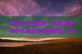 如何从长治出发，享受三亚椰梦长廊五日游新体验，解决交通痛点，解锁网红打卡地？