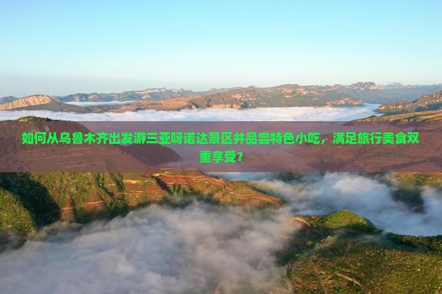 如何从乌鲁木齐出发游三亚呀诺达景区并品尝特色小吃，满足旅行美食双重享受？