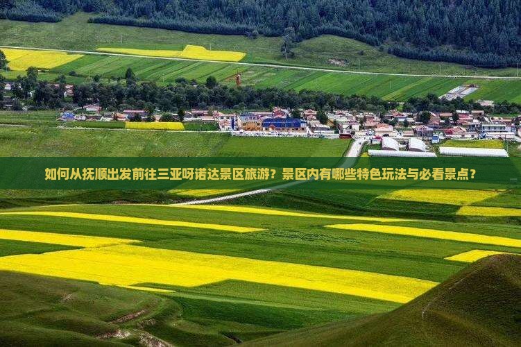 如何从抚顺出发前往三亚呀诺达景区旅游？景区内有哪些特色玩法与必看景点？