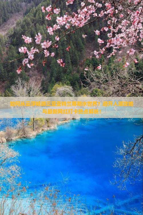 如何从云浮畅游三亚亚特兰蒂斯水世界？避开人潮攻略与最新网红打卡热点解析！