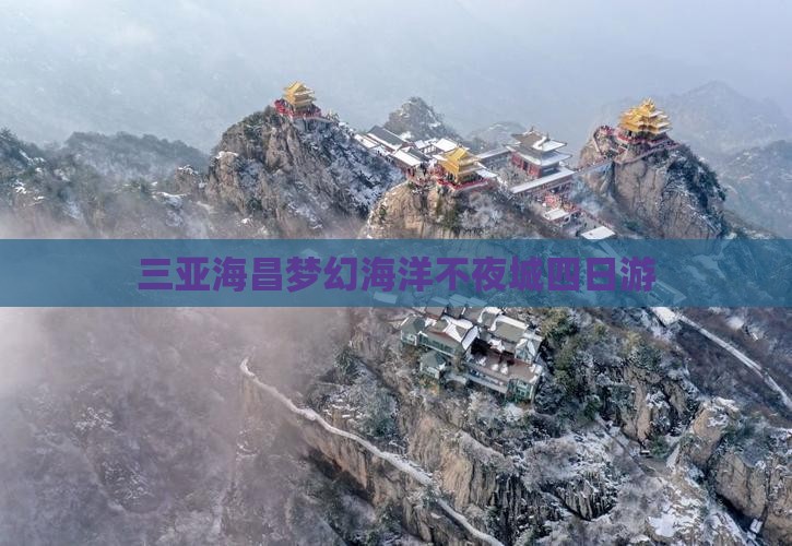 三亚海昌梦幻海洋不夜城四日游
