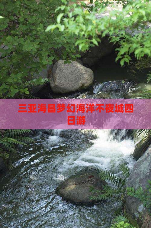 三亚海昌梦幻海洋不夜城四日游