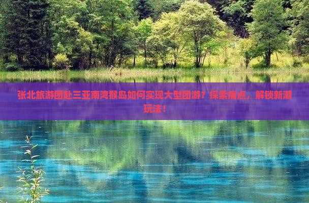 张北旅游团赴三亚南湾猴岛如何实现大型团游？探索痛点，解锁新潮玩法！